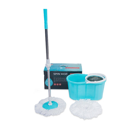 Spin mop with steel bucket 360°