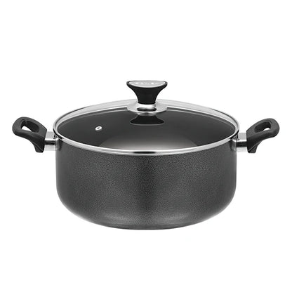 sonex non stick casserole cookware with glass lid