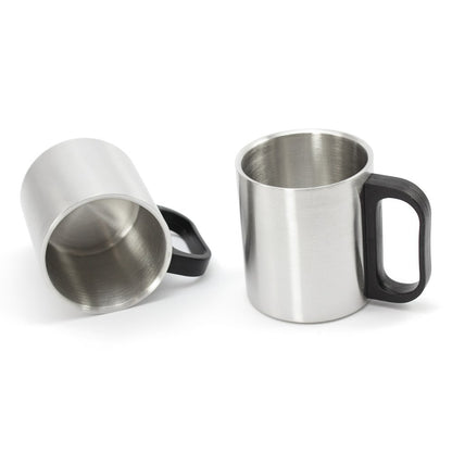 tea coffee mug stainless steel double wall