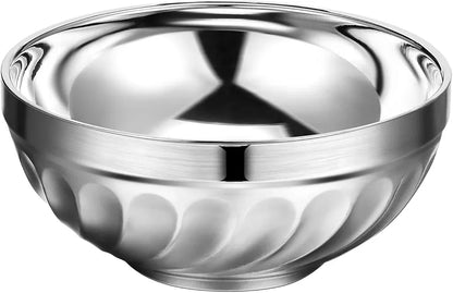 Steel fancy Bowl for salad soup 11cm Beautiful thick layer Hakimi Steel