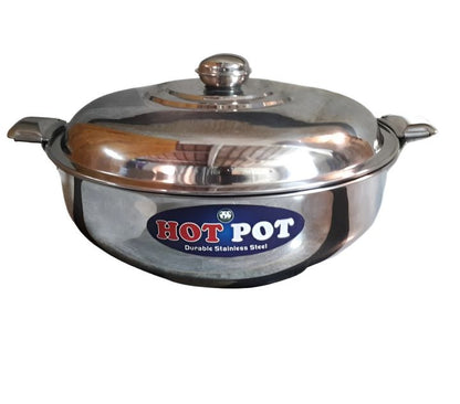 Hotpot Stainless Steel Lockable Steel Lid 3 sizes