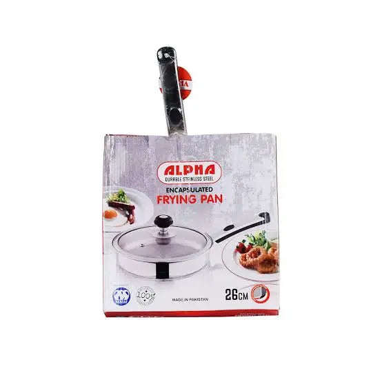 Alpha Double Bottom Frypan Hakimi Steel