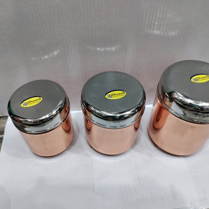 copper color stainless steel 3 pcs spice set Hakimi Steel