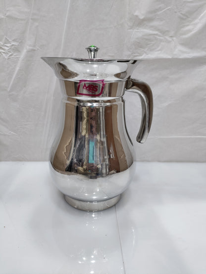 Stainless Steel MBS Heavy Material Water set 6 glass 1 jug Hakimi Steel