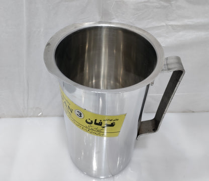 Stainless steel jug glass set