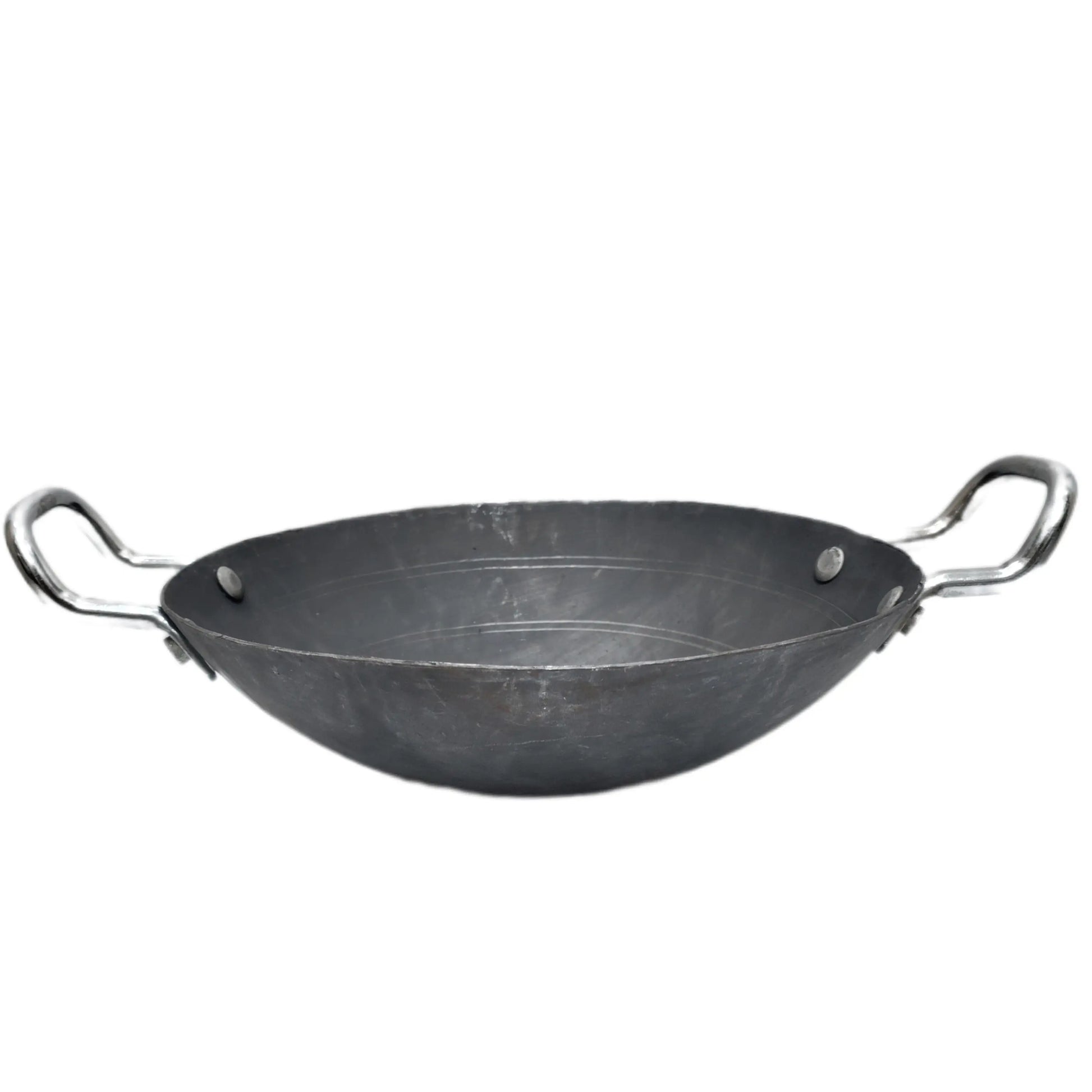 Iron Karahi black Heavy material - Hakimi Steel