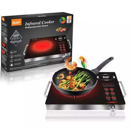 Raf Original Electric Stove Cooker infrared 3500W Hakimi Steel