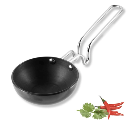 hard anodized tadka pan healthy and hygienic wagar