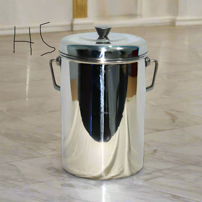 heavy gage Milkcan Stainless Steel balti for milk Ghee Oil