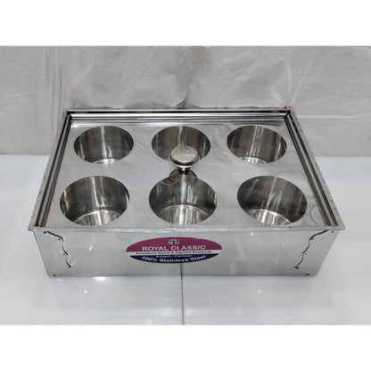 Stainless Steel New Spice storage box Unique - Hakimi Steel