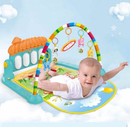 Baby Fitness Stand Toy Newborn 0-1 Year Old Baby Music Pedal Piano Fitness Equipment Climbing Mat Toy me