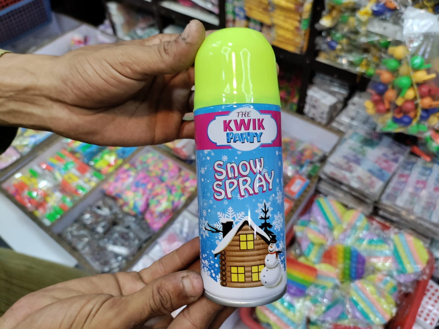 KWIK PARTY SNOW SPRAY me