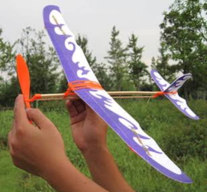 Hand Throw Flying Glider Plane Plastic Aeroplane Aviation Model Kids Toy Gift Hakimi Steel