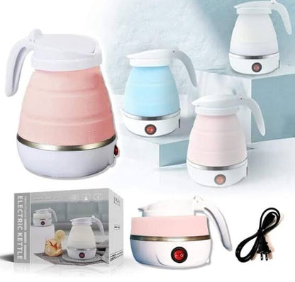 Folding travel kettle electric beautiful space saver