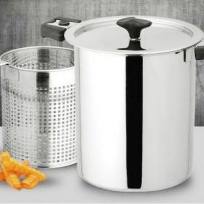 Alpha stainless steel deep fryer