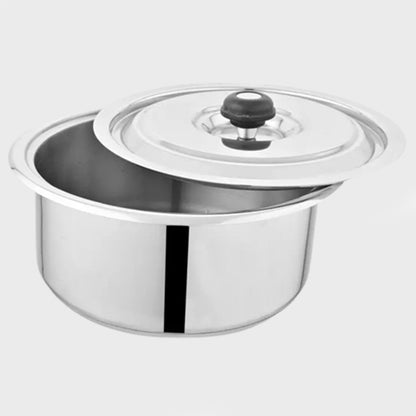 Set of 22cm 24cm 26cm 28cm Alpha Pots Casserole with Steel Lid Glory Hakimi Steel