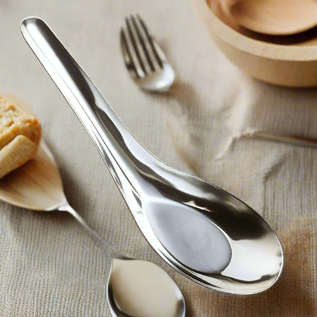 Stainless Steel Soup icecream spoon